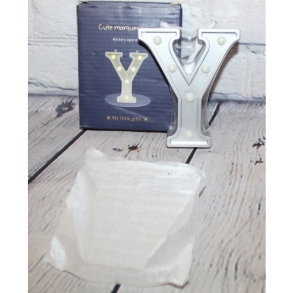 Monogram Hanging LED Lights Christmas Ornament - Picture 6 of 16